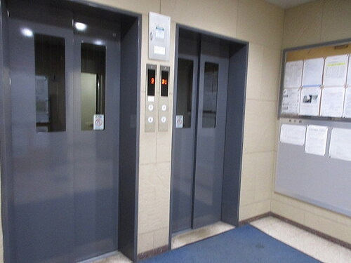 ルイシャトレ中之島のその他|エレベータ　※前回募集時／２０２３年４月の写真