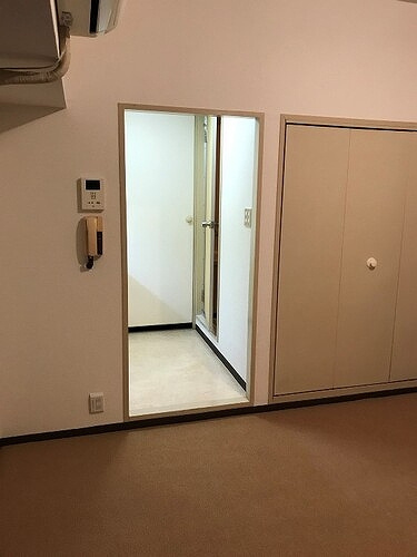 ルイシャトレ中之島のその他|洋室（北側から望む）※前回募集時／２０１８年４月の写真