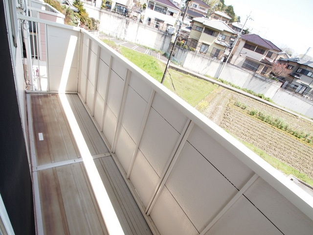 エスポワール畠田のバルコニー