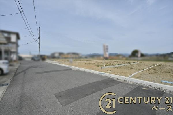 橿原市城殿町　建築条件なし土地の前面道路含む現地写真|■現地撮影写真■落ち着いた雰囲気の住宅地内です！