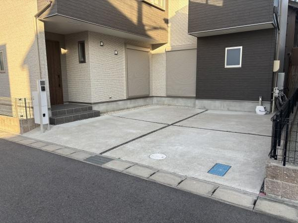 岡崎市矢作町加護畑・中古戸建の駐車場|２台駐車できます！