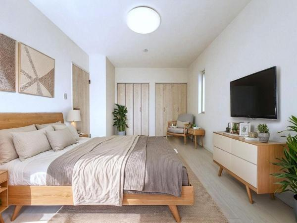 横浜市青葉区美しが丘西２丁目の中古一戸建の寝室|家具類はCGイメージ