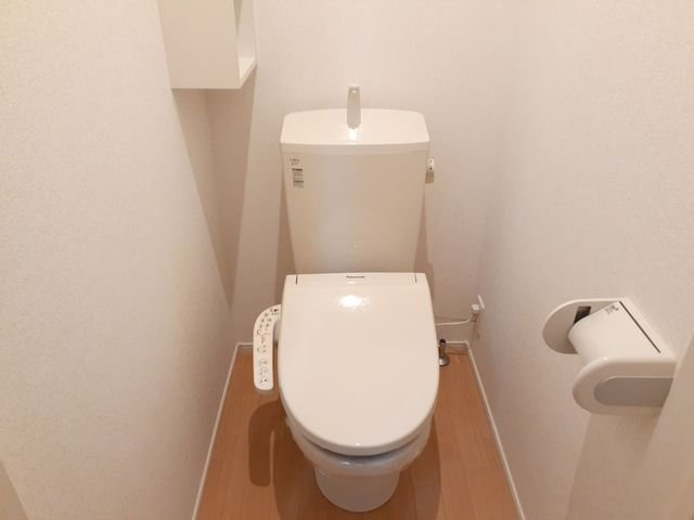 ソレイユ福岡　Ｂのトイレ|清潔感のあるトイレです