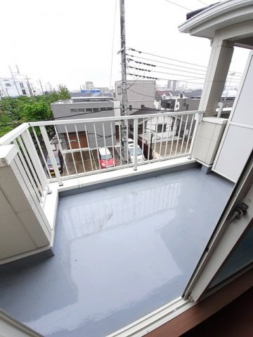 ブルックハマナカのバルコニー