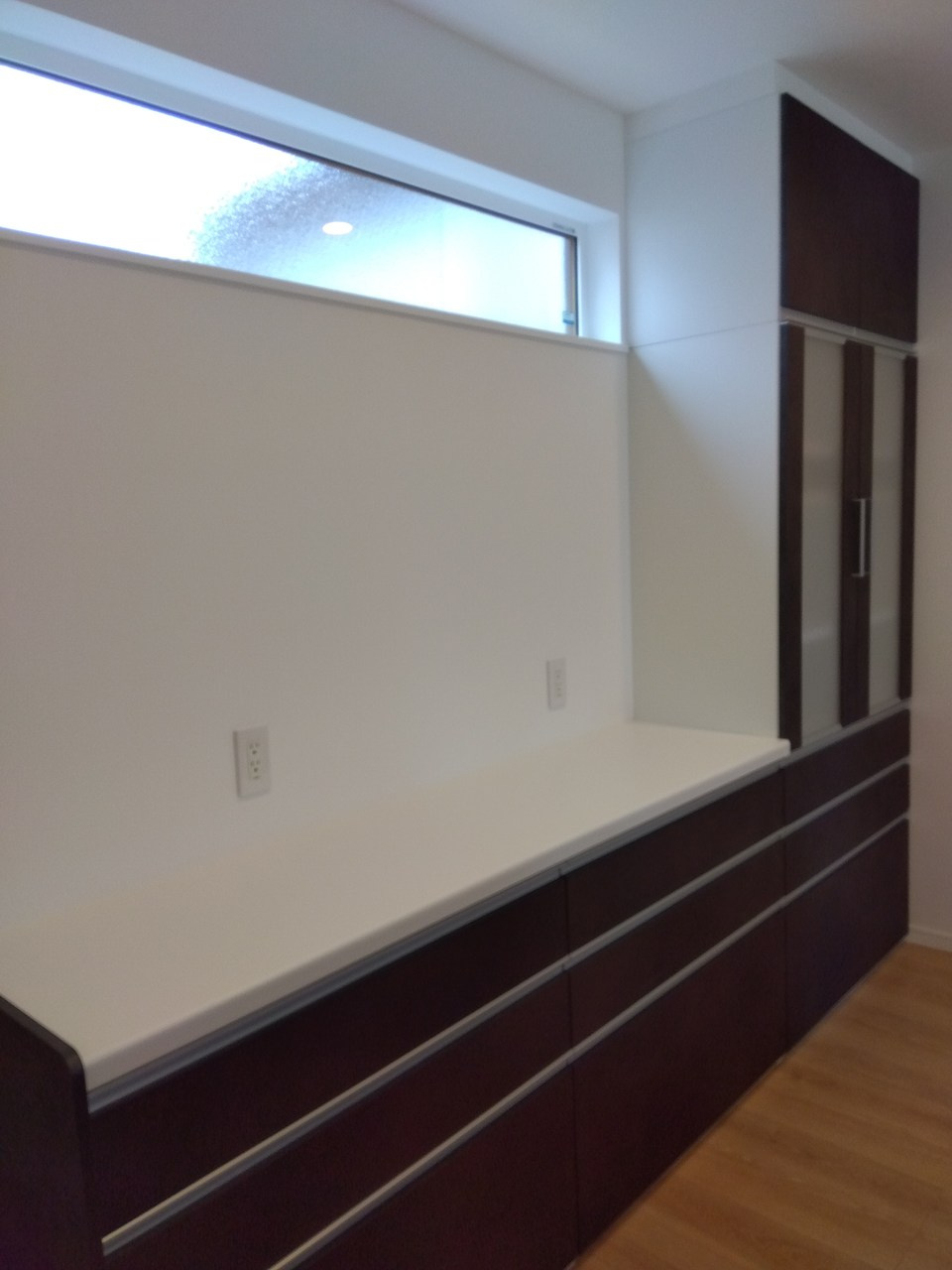 三沢市緑町　A棟のキッチン