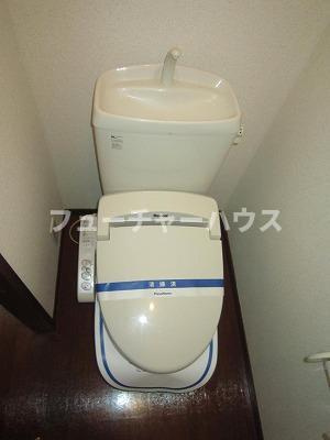 ヴェルデ・フォンターナのトイレ|シンプルで使いやすいトイレです