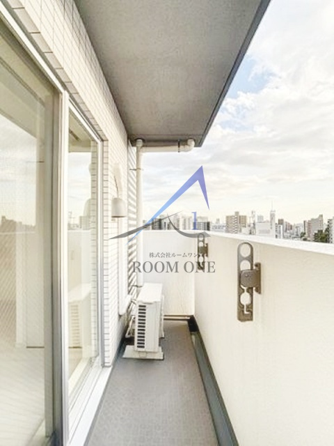 AXAS品川のバルコニー|バルコニーです。