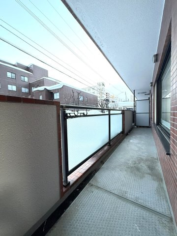 クルーザーバレー山鼻のバルコニー