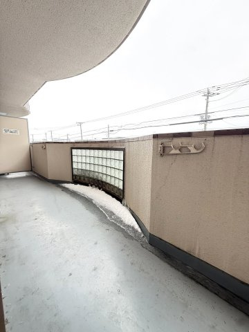 サンウィング清田のバルコニー