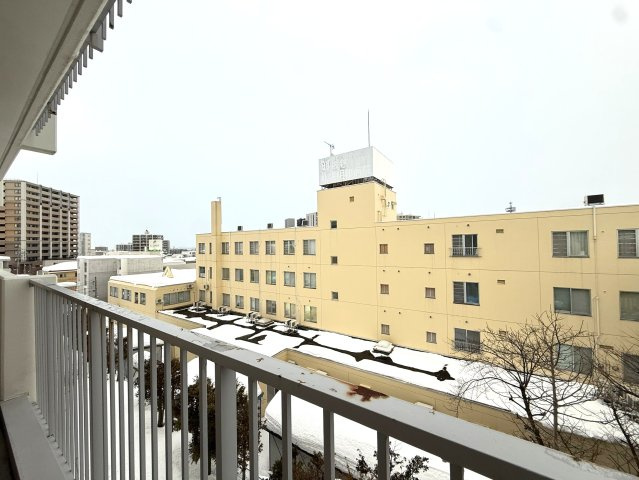 チュリス月寒のバルコニー