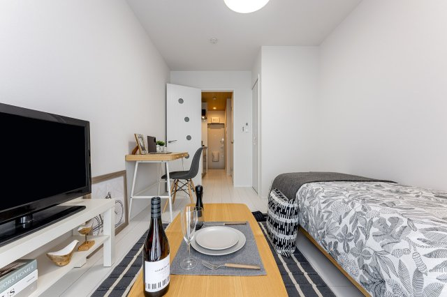 パセオグランデ四街道の玄関|ゆったりとした玄関です