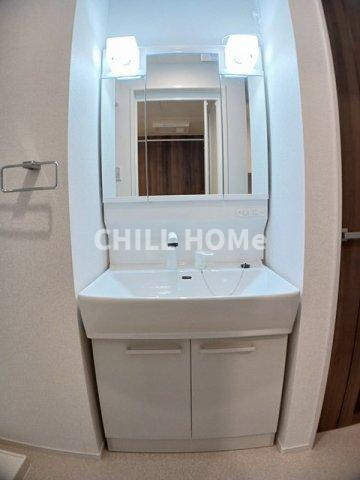 ルーツショアⅠの洗面所|当社、チルホームのHPもご覧ください(^^)/物件情報多数♪