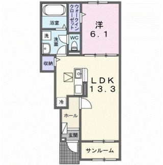 【間取り】 | けやきレジデンスα