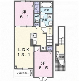 【間取り】 | けやきレジデンスα