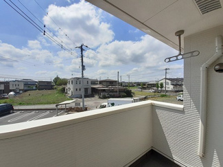 【バルコニー】 | ブルック　Ａ | 陽当たり良好なバルコニーです