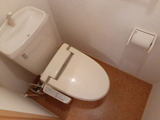 【トイレ】 | ブルック　Ａ | 落ち着いた色調のトイレです