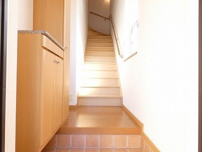メゾン・パルテ－ルＥの玄関|シンプルで使いやすい玄関です