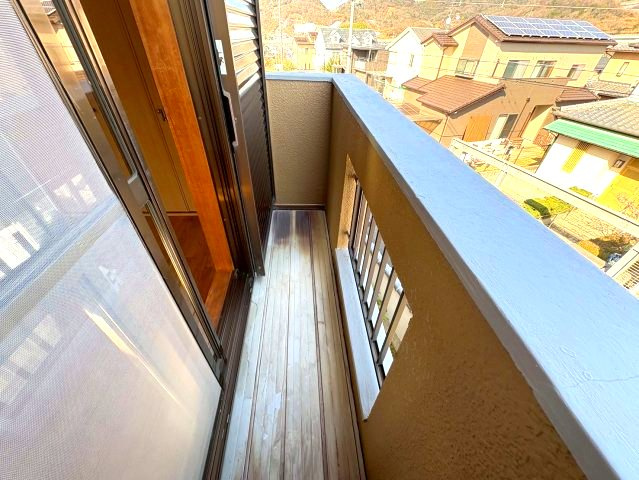 南河内郡太子町聖和台４丁目の一戸建てのバルコニー