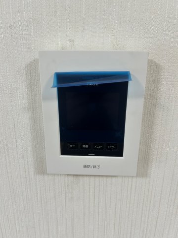 市川パークハイツC棟の設備|モニター付きインターホン