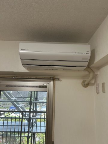 市川パークハイツC棟の設備|エアコン