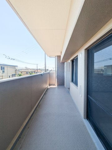 コージースクエア須磨白川台のバルコニー|南東側バルコニー