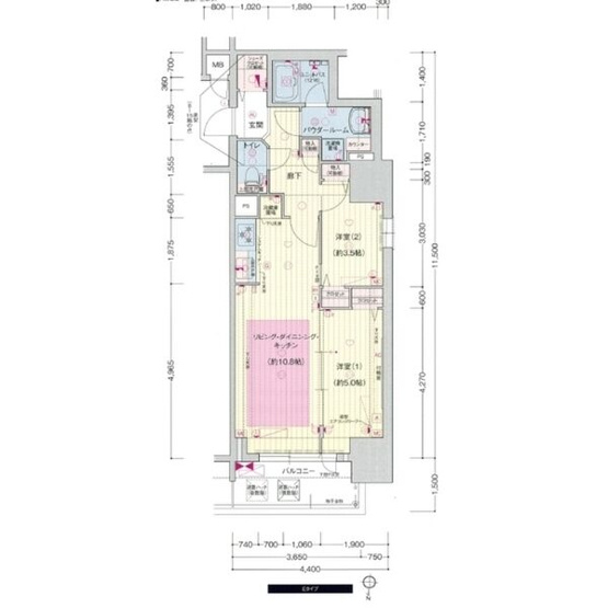 【間取り】 | プレサンスTHE久屋大通レジェンド