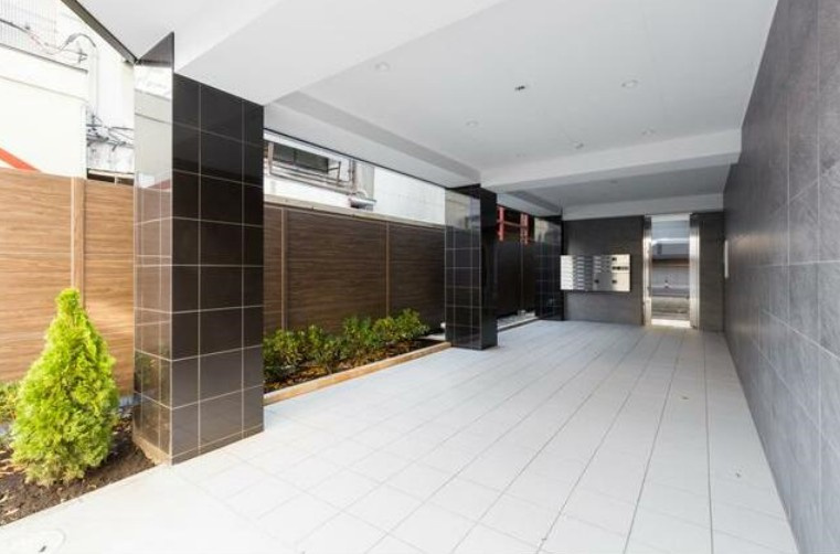 緑3丁目マンションのロビー