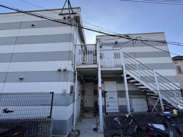 レオパレス高羽の外観|外はこのようになっています