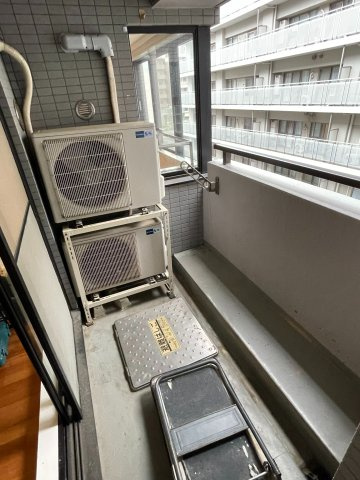 府中市宮町１丁目の賃貸マンションのバルコニー