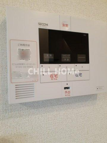 グラン・シャリオ伊勢崎　壱番館のセキュリティ|当社、チルホームのHPもご覧ください(^^)/物件情報多数♪