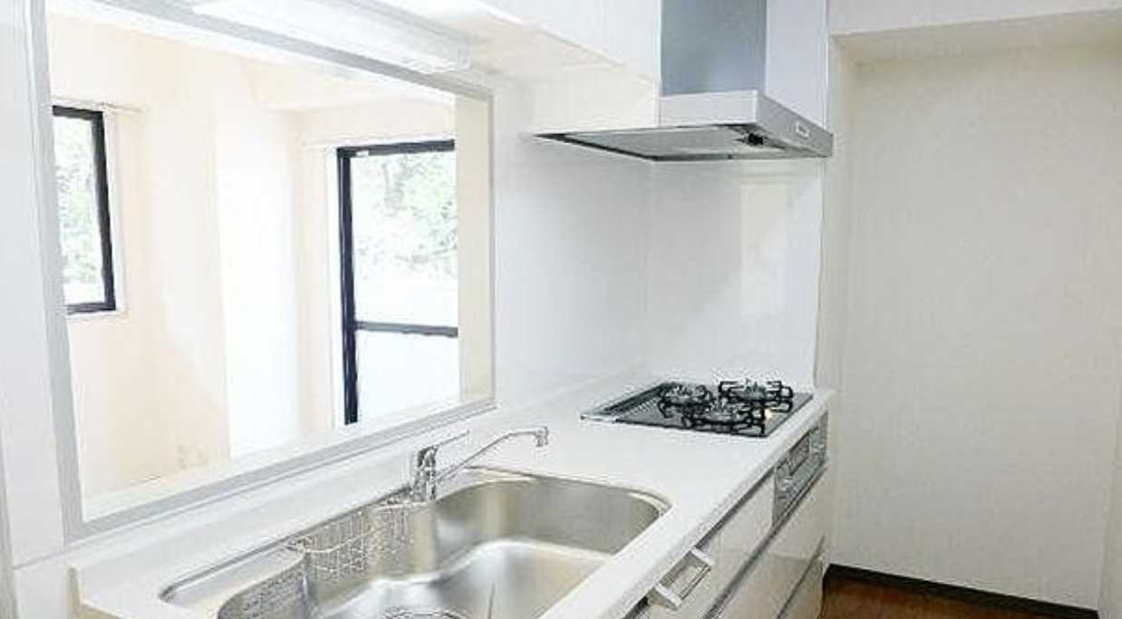 フォレストヴィラ若林　管理人巡回　角部屋　和室のキッチン