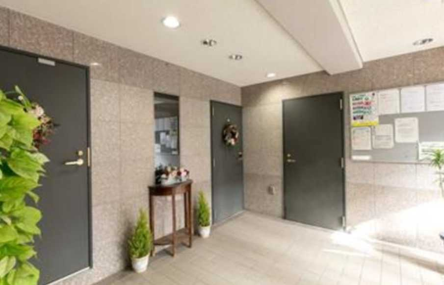 フォレストヴィラ若林　管理人巡回　角部屋　和室のロビー