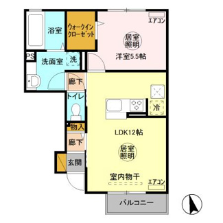 【間取り】 | パインエーカーⅡ