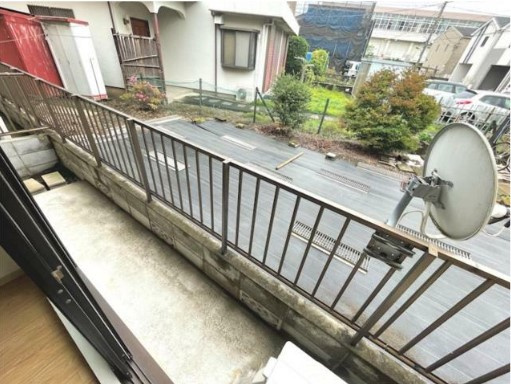 エステートのバルコニー