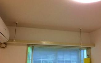 グリーンコート下落合の設備|室内物干し☆