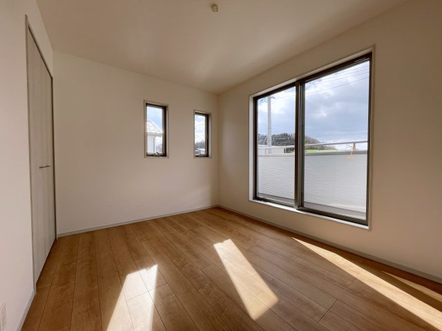 新築戸建　白河市久田野23-P1　イロドリライト　全6棟の洋室