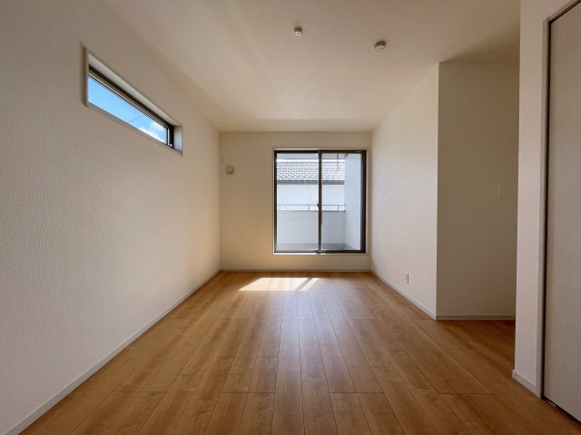 新築戸建　白河市久田野23-P1　イロドリライト　全6棟の洋室