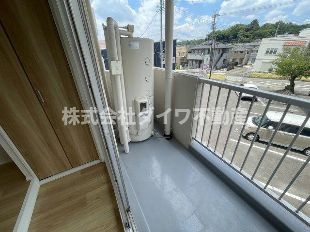 マンション北斗星のバルコニー