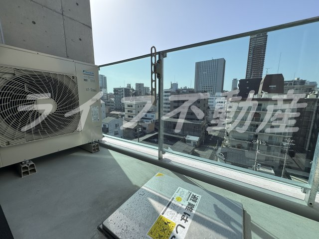 ALFAのバルコニー|広々としたバルコニーです