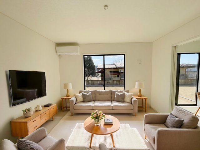 新築戸建・新築建売　白河市白坂第10　白河第一小・白河南中の区画図|土地面積226.40㎡（68.48坪）　ゆとりのある敷地です！駐車スペース3台可能！（車種による）