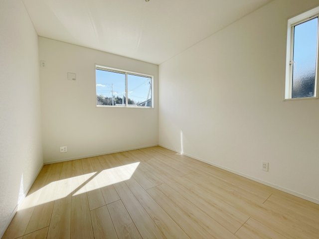 新築戸建・新築建売　白河市久田野第14　白河第四小・東北中の前面道路含む現地写真