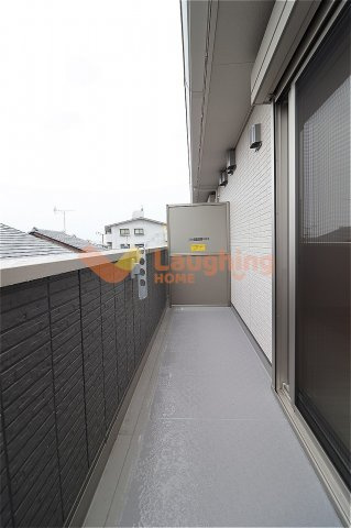 フリーデン国分のバルコニー|陽当たり良好なバルコニーです