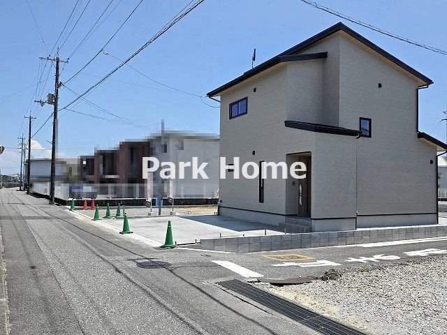 高知市南万々 -A号地-新築戸建ての前面道路含む現地写真