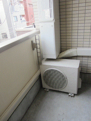 E&T OSHIAGEのバルコニー