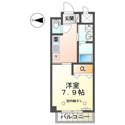 ハピネスＣ・Ｋの間取り