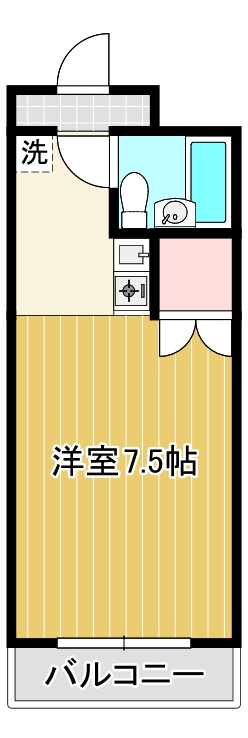 アドニス天王台の間取り