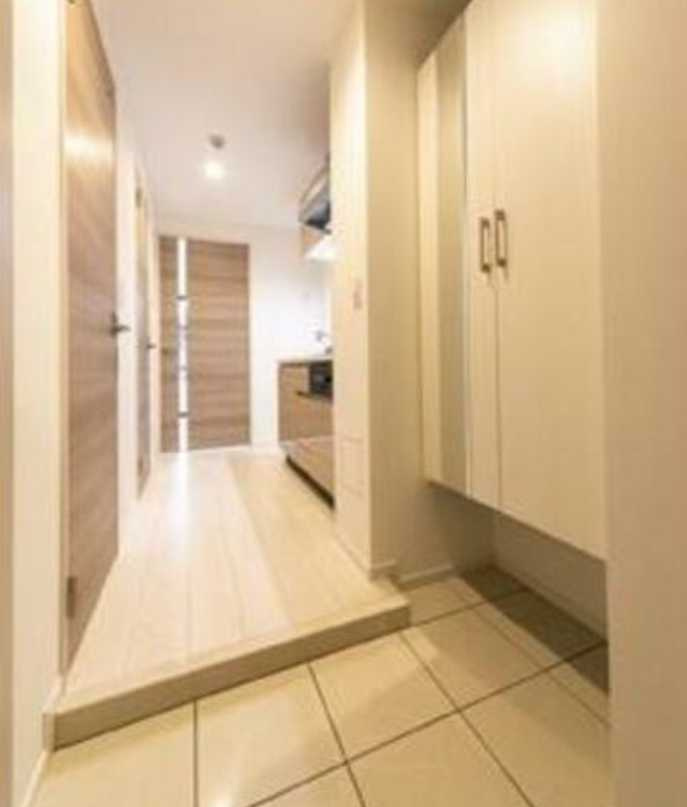 セリジェ池尻大橋　管理人巡回　駅近　オートロックの玄関