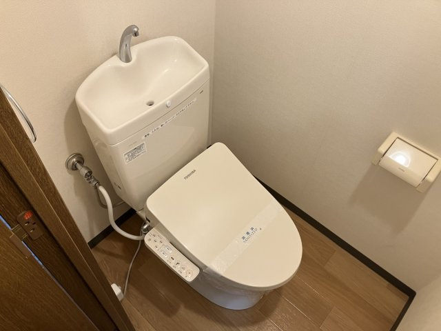 アメニティマンションのトイレ|温水洗浄便座