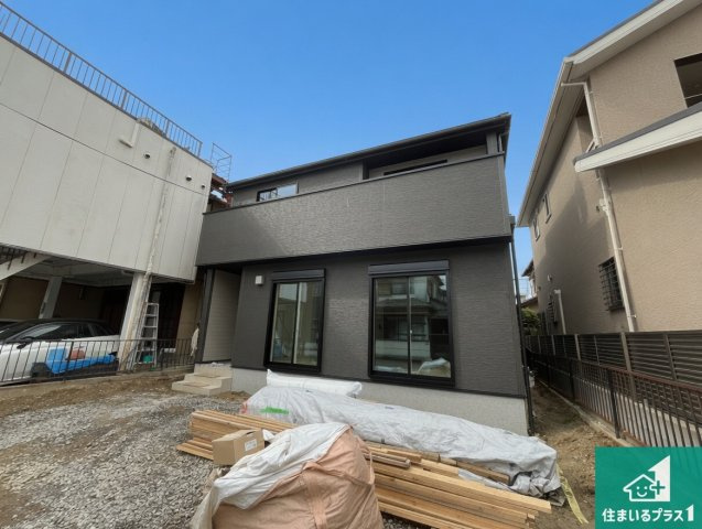 ★1(土)2(日)現地見学可能！★八幡市川口西扇　限定1邸の外観|お客様に長く安心して住んでいだだける事にこだわった家づくり！住んでからのアフターサービスにもしっかりと取り組んでいます！