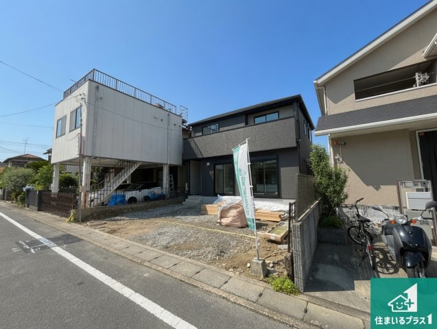 ★1(土)2(日)現地見学可能！★八幡市川口西扇　限定1邸の外観|安心の10年保証！外観を美しく保ち、雨水で汚れを落とします！気になることがありましたら、お気軽にお問い合わせください！